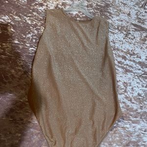 SKIMS shimmer body suit
